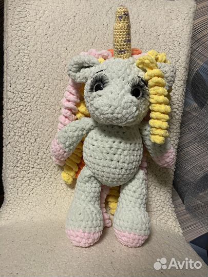 Плюшевые вязаные игрушки на заказ и в наличии