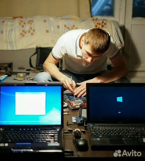 Компьютерный Мастер + Бесплатный Выезд на Дом