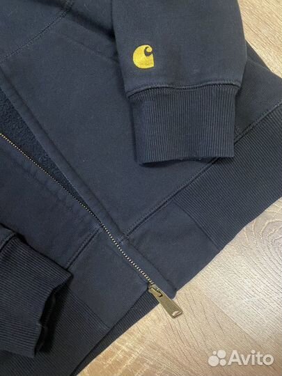 Зип Carhartt hooded chase jacket