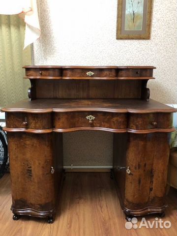 Стол бюро антикварный секретер
