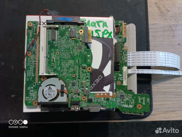 Asus Eee PC 1015PX материнская плата + охлаждение
