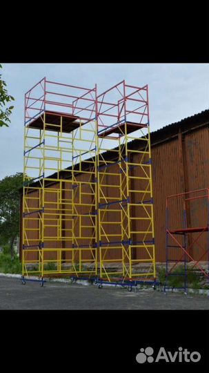 Леса строительные. Вышка тура. Подъемник