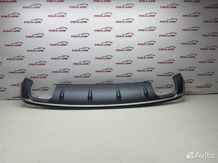 Audi a3 12-16 диффузор бампера седан стиль s3