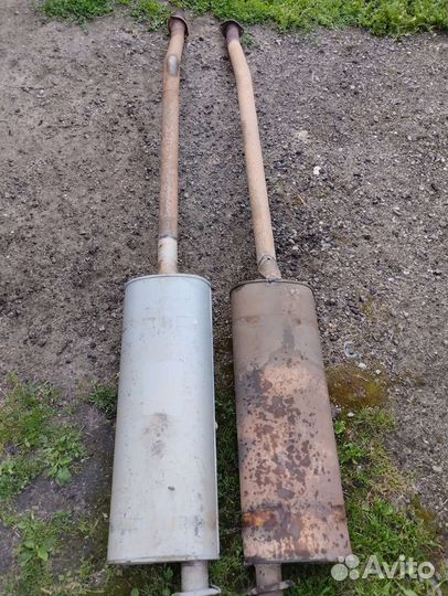 Глушитель Газель удлиненная база 330202