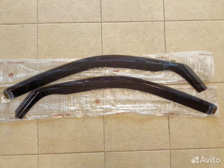 Дефлекторы окон передних mazda 626 GE 4D 1992-1997