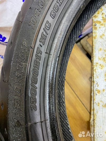 130/80/17 dunlop d408f (e37-1м)