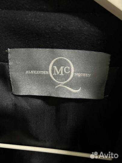 Alexander mcqueen пальто