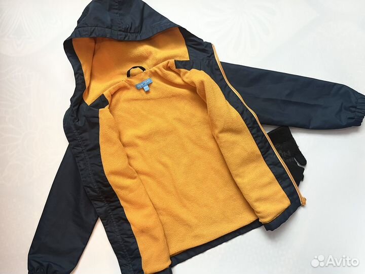 Ветровка детская 104 110 на флисе