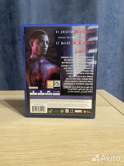 Человек паук майлз моралес ps4