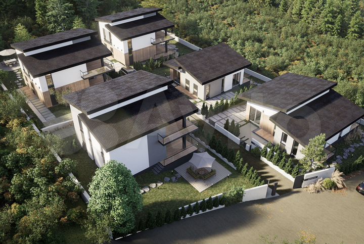 Дом 178,5 м² на участке 4 сот.