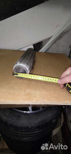 Гофра глушителя газ