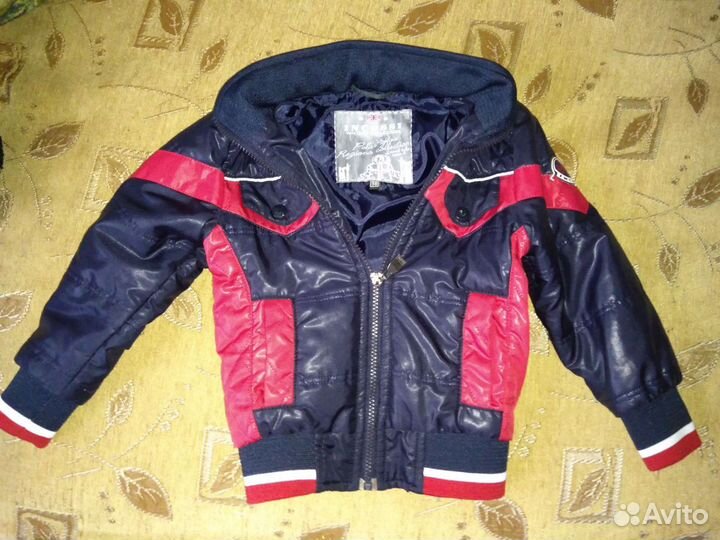 Куртка осенняя для мальчика 98