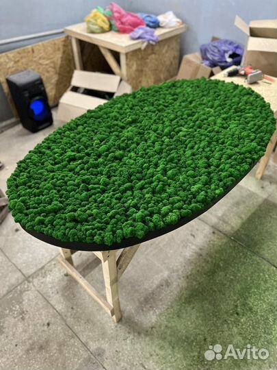 Панно из мха