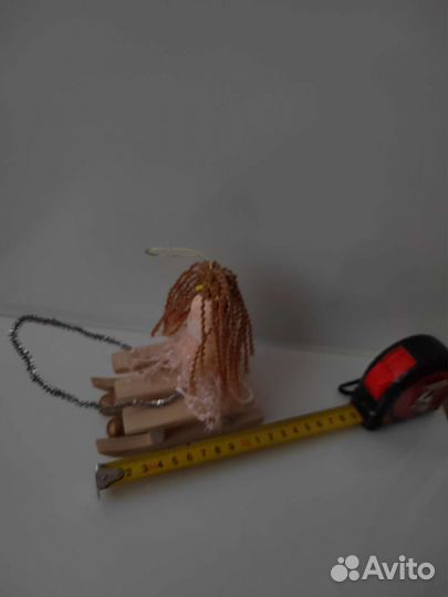 Девочка на санках,Сова фигурки