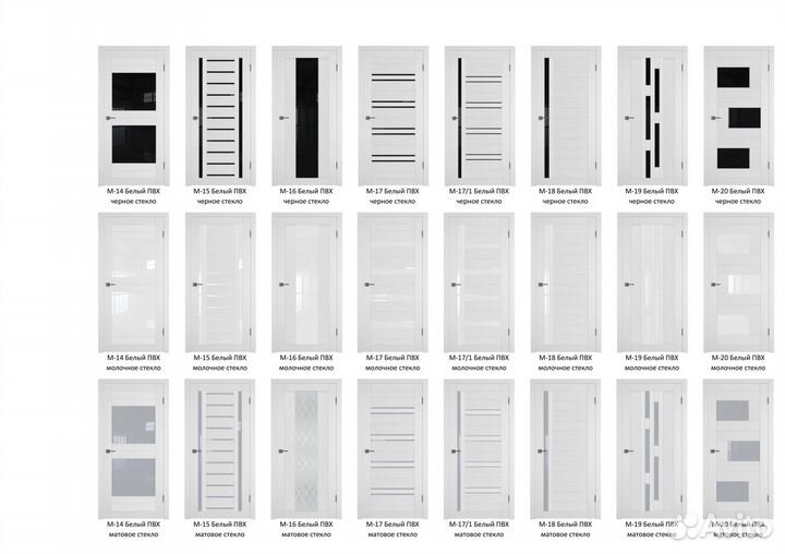 Межкомнатные двери 2500 моделей Замер установка