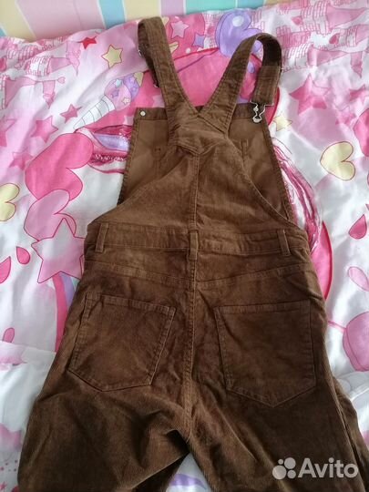 Вельветовый комбинезон женский