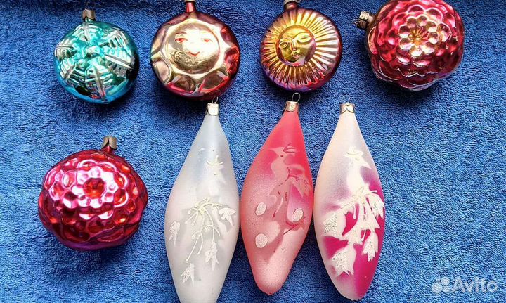 Елочные игрушки СССР
