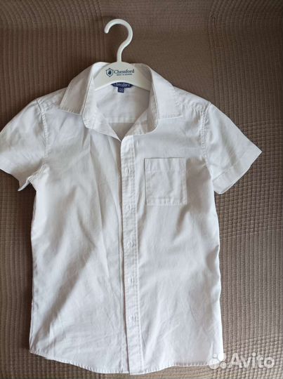 Рубашка белая для мальчика