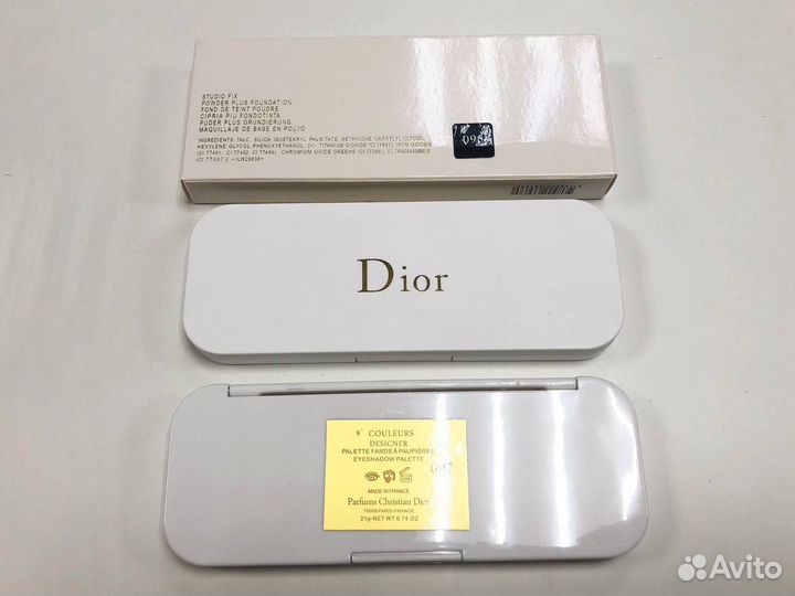 Тени для век Dior 9 Color Eyebrow Powder Диор