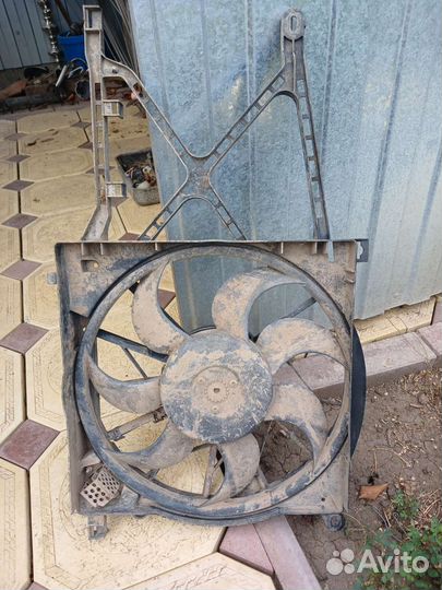 Вентилятор охлаждения опель астра