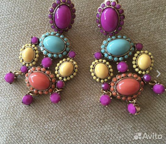 Серьги Oscar de la Renta