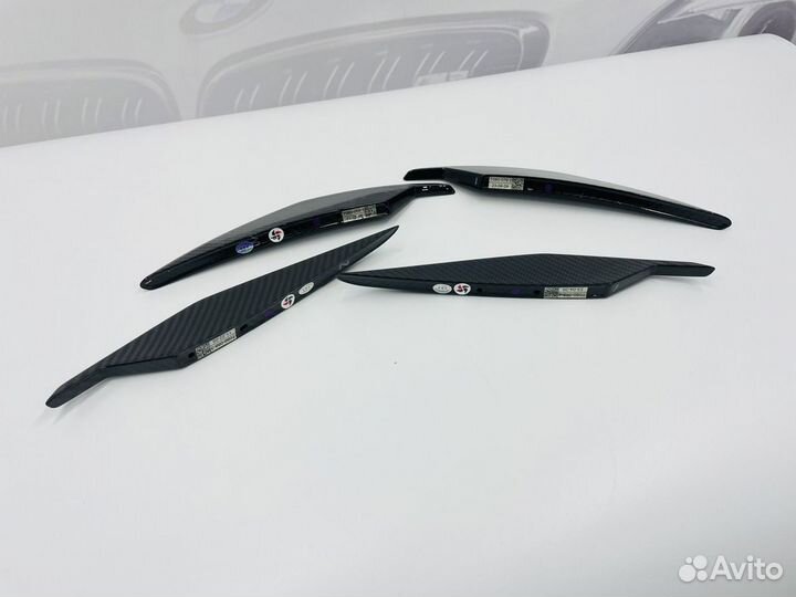 Канарды BMW G83 стиль M perfomance сухой карбон