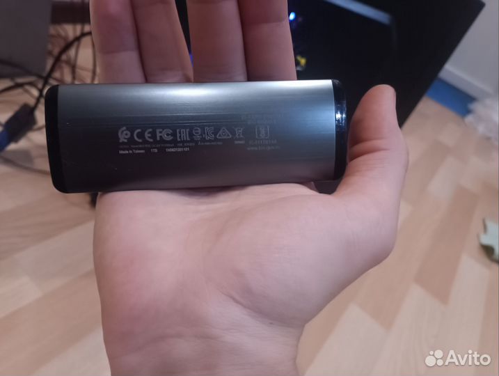Внешний жесткий диск ssd Adata se760 1tb