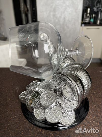 Подарок бокал для коньяка chinelli