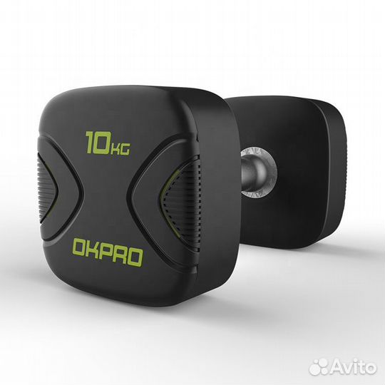 Гантель полиуретановая okpro OK1036D 27,5 кг