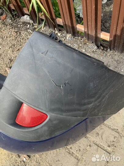 Бампер задний дачия логан/ларгус