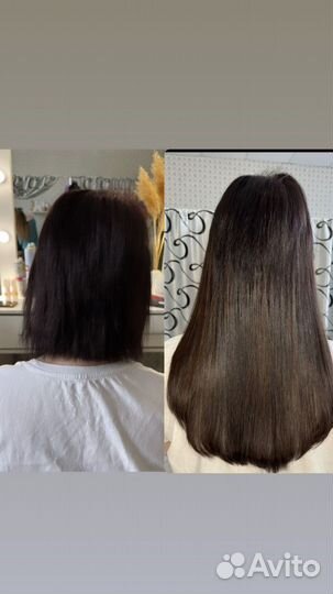 Наращивание волос/перекапсуляция