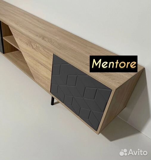 Тумба тв Bravo на опорах / 2000х400х300 мм