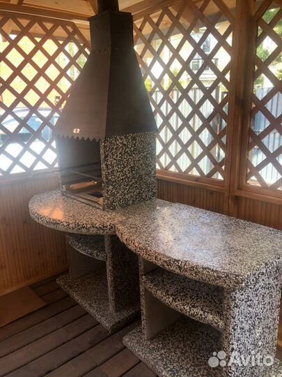 Зона барбекю с гарантией от производителя