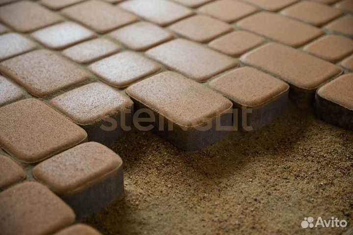 Тротуарная плитка Классика Бежевая