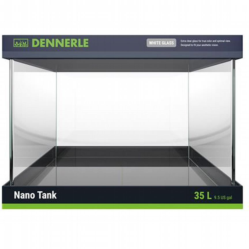 Dennerle Nano Scaper's Tank White Glass 35л аквариум из осветленного стекла