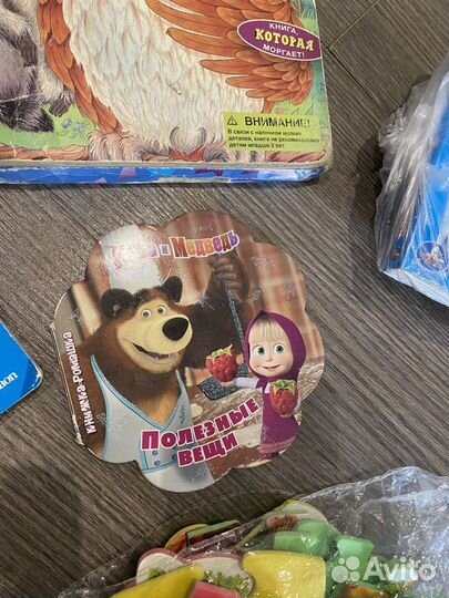 Книжки, книжки-пазлы, пазлы