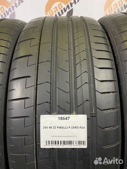 Pirelli P Zero PZ4 255/40 R22 106V