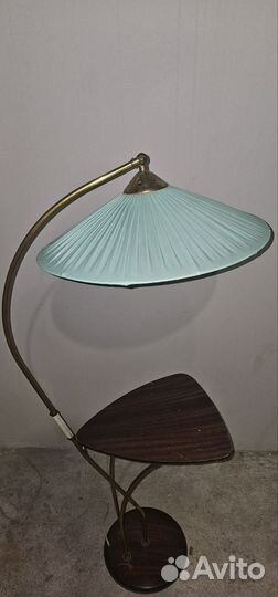 Торшер напольный со столиком СССР