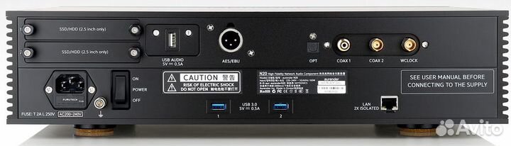 Сетевой транспорт Aurender N20 4Tb Black