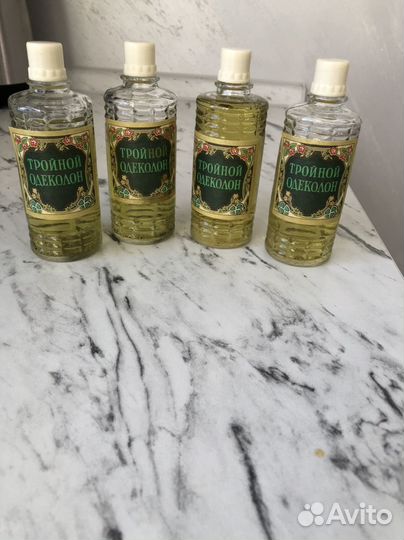 Одеколон тройной СССР