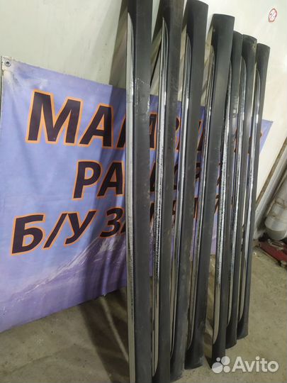 Peugeot 3008 накладка порога левая с хромом