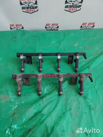 Топливная рампа renault logan