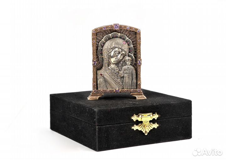 Икона бронза 