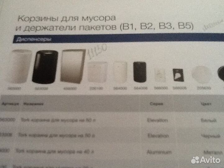 Tork корзина для мусора