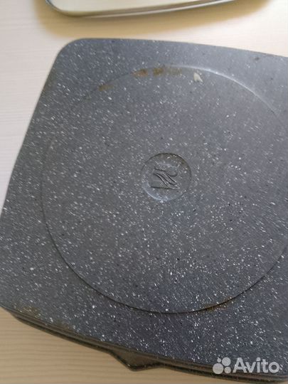 Сковорода гриль Гранит с крышкой