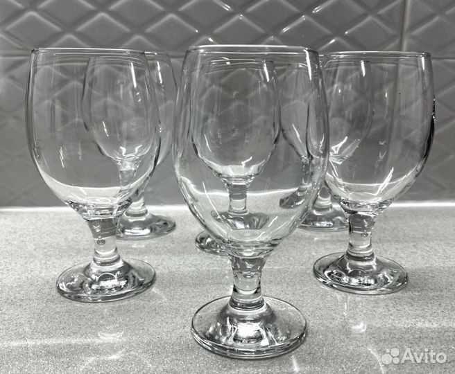 Бокалы 6 штук