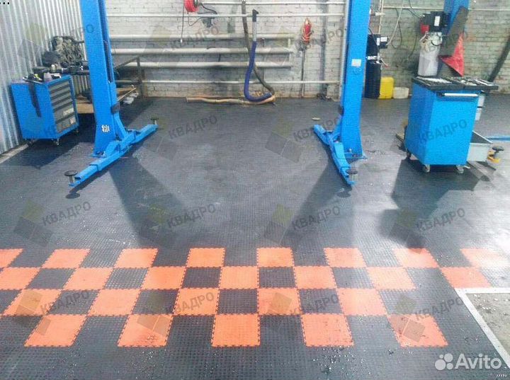 Напольное покрытие для гаража