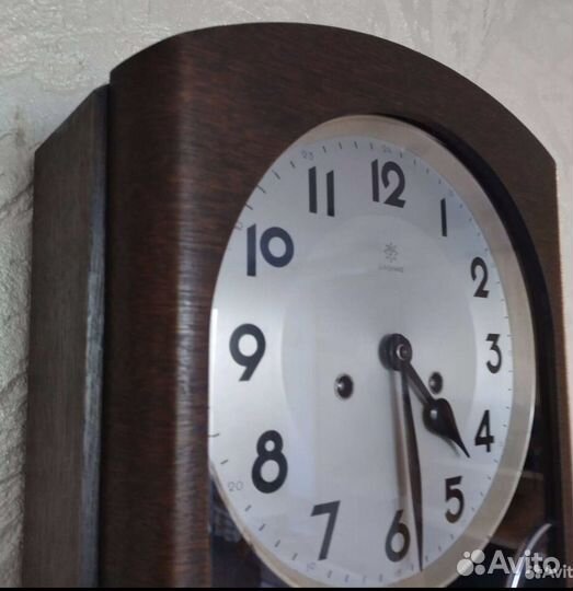 Антикварные настенные часы Junghans 1938г