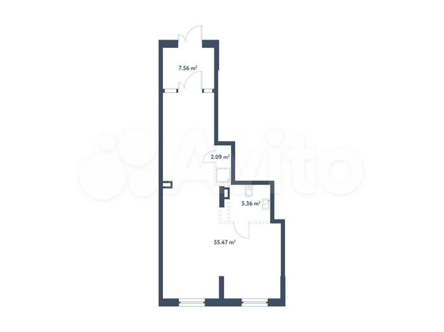 Продам помещение свободного назначения, 70.48 м²
