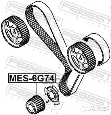 Шестерня коленвала mitsubishi pajero -99 MES6G74